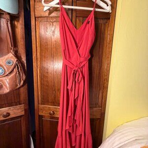 Lulus Wrap-Around Summer Dress